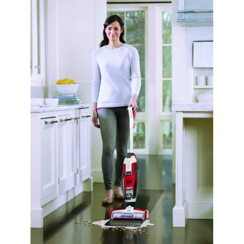 Bissell CrossWave Essential aspirador de escoba AC en húmedo y seco sin bolsa 0 L 560 W rojo, blanco