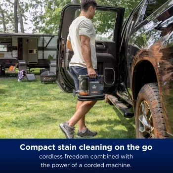 Bissell SpotClean Cordless, de mano, limpieza profunda, 25 m²/h, 25 m², interior de coche, alfombra, tapicería, 0,9 l