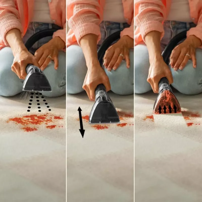 Bissell SpotClean C9 Pro limpiador de alfombras de mano negro