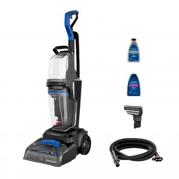 Bissell PowerWash HydroSteam limpiador de alfombras de arrastre limpieza profunda negro, azul, titanio