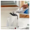 Bissell PowerWash HydroSteam limpiador de alfombras de arrastre limpieza profunda negro, azul, titanio