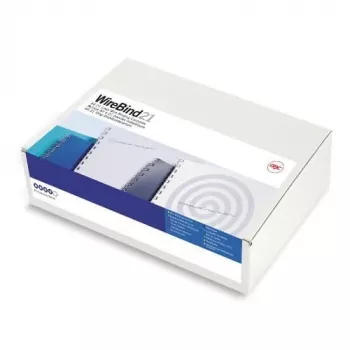 GBC anillas de encuadernar MultiBind 12 mm, blanco, 130 hojas, metal, A4, 1,2 cm, 297 mm