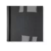 GBC cubiertas ThermoBind LinenWeave 1,5 mm negro (100), A4, PVC, negro, 1,5 mm, 100 uds.