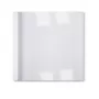 GBC carpetas de encuadernación térmica LinenWeave 3 mm blanco (100), A4, PVC, blanco, 30 hojas, 100 uds.