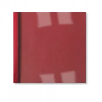GBC carpetas de encuadernación térmica LinenWeave 3 mm rojo (100), A4, PVC, rojo, 30 hojas, 100 uds.