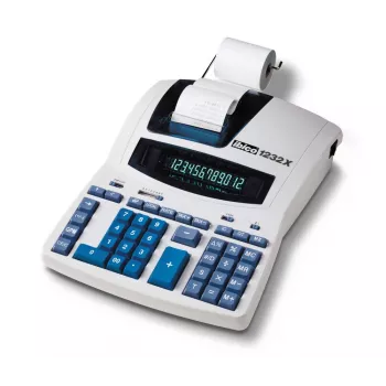 Rexel Calculadora de mesa con impresora Ibico 1232X Professional 12 dígitos, 290 mm, 375 mm, 375 mm