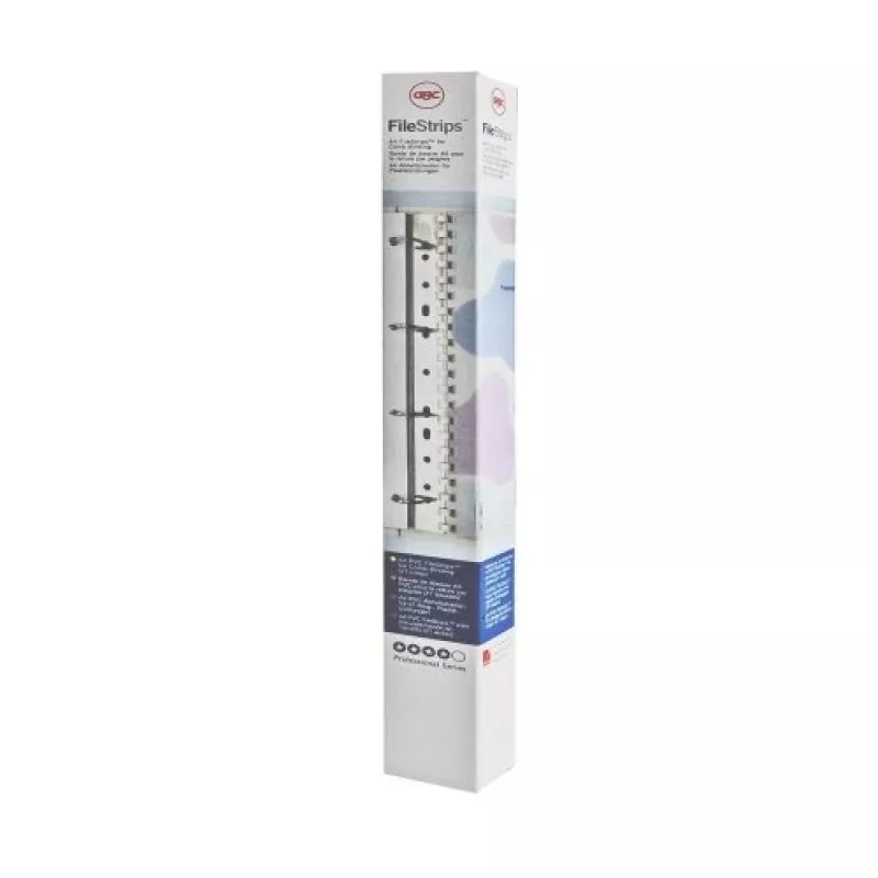 GBC Tiras de encuadernación PVC CombBind (100), blanco, policloruro de vinilo, 237 g, 100 uds., Egipto