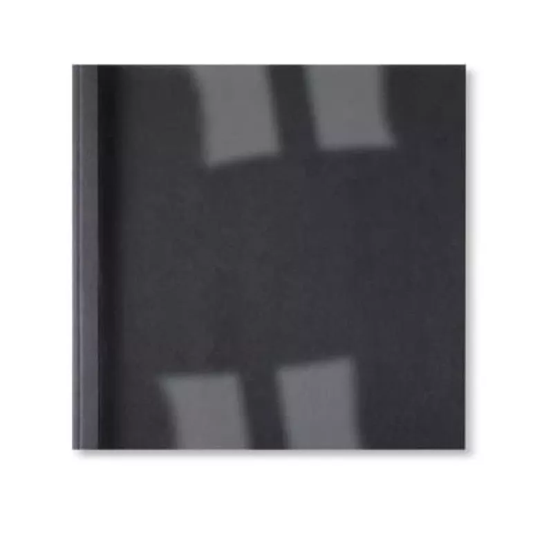 GBC Carpetas ThermoBind LeatherGrain 3 mm blanco (100), A4, PVC, transparente, blanco, mate, 30 hojas, 3 mm