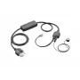 Descolgador electrónico POLY APV-63 negro conector macho
