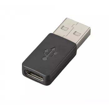 Adaptador USB-C a USB-A HP 85Q49AA diseño compacto transferencia de datos de alta velocidad
