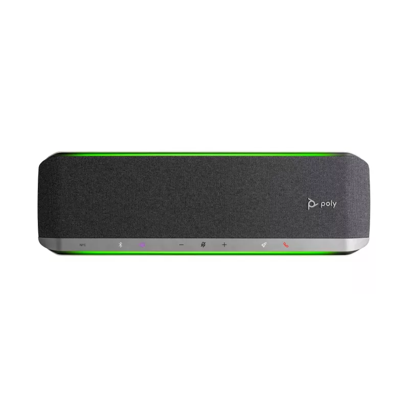 Altavoz de conferencia HP Poly Sync 60 certificado para Microsoft Teams, plata, RoHS, Federal Communications Commission (FCC), CE, 37 mm, 116 mm, 394 mm, 1 kg