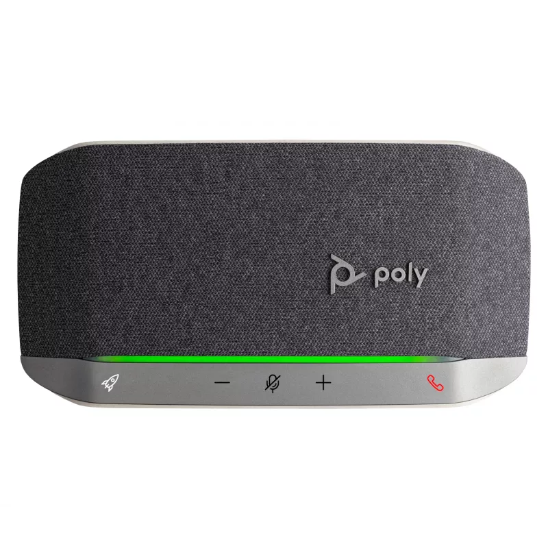 Altavoz de conferencia HP Poly Sync 20 USB-A, PC, plata, 0,715 m, IP64, Windows 10, Windows 11, MacOS