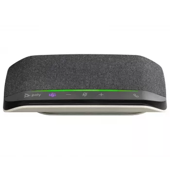 Altavoz de conferencia HP Poly Sync 10 certificado para Microsoft Teams, PC, plata, 0,715 m, IP64, Windows 10, Windows 11, MacOS