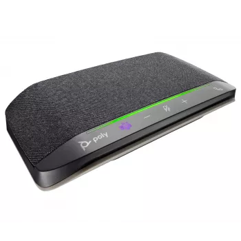 Altavoz de conferencia HP Poly Sync 10 certificado para Microsoft Teams, PC, plata, 0,715 m, IP64, Windows 10, Windows 11, MacOS
