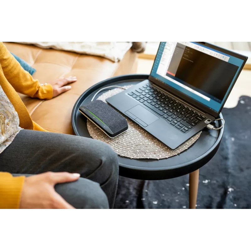 Altavoz de conferencia HP Poly Sync 10 certificado para Microsoft Teams, PC, plata, 0,715 m, IP64, Windows 10, Windows 11, MacOS