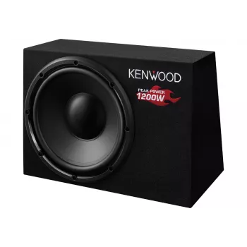 Subwoofer para coche Kenwood KSC-W1200B subwoofer preinstalado 300 W