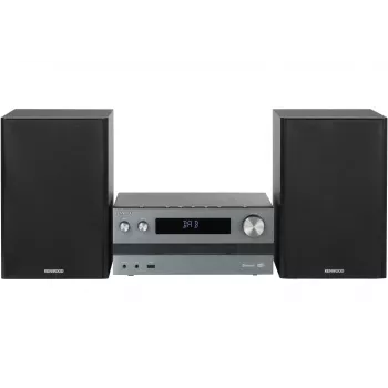 Sistema de audio para el hogar Kenwood M-918DAB-H microcadena de audio 10 W aluminio, negro