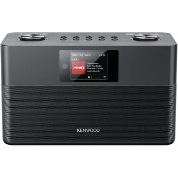Radio por internet digital Kenwood CR-ST100S-B negra