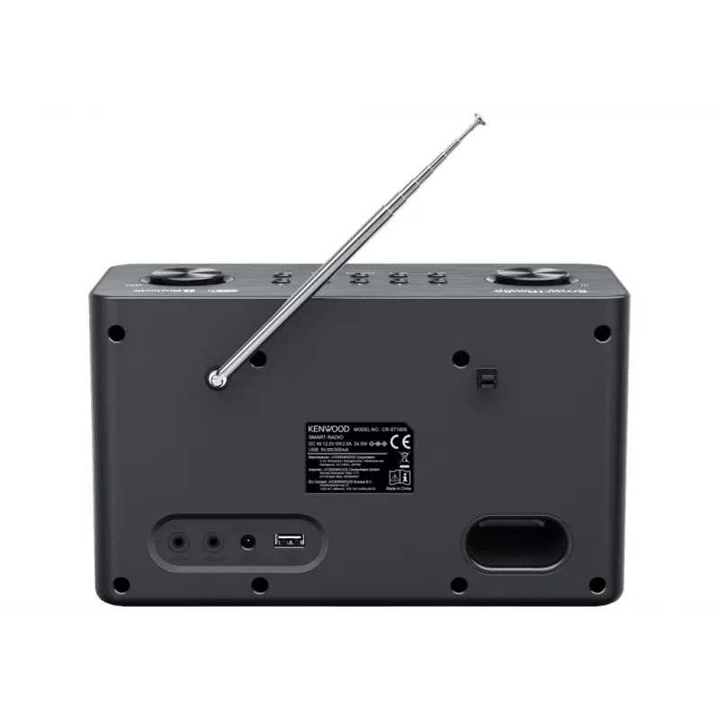 Radio por internet digital Kenwood CR-ST100S-B negra