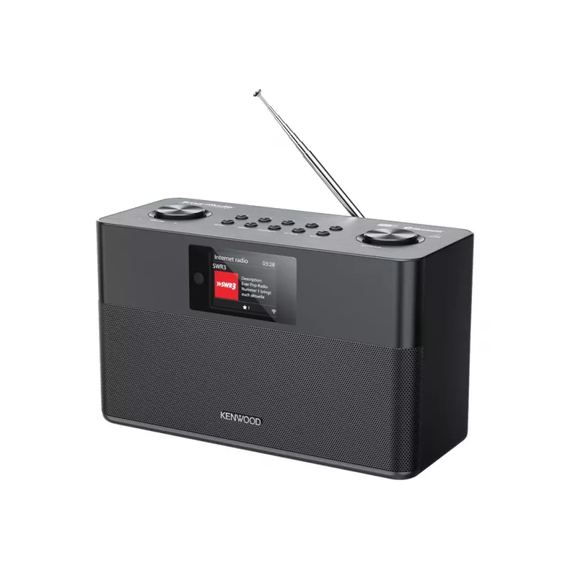 Radio por internet digital Kenwood CR-ST100S-B negra