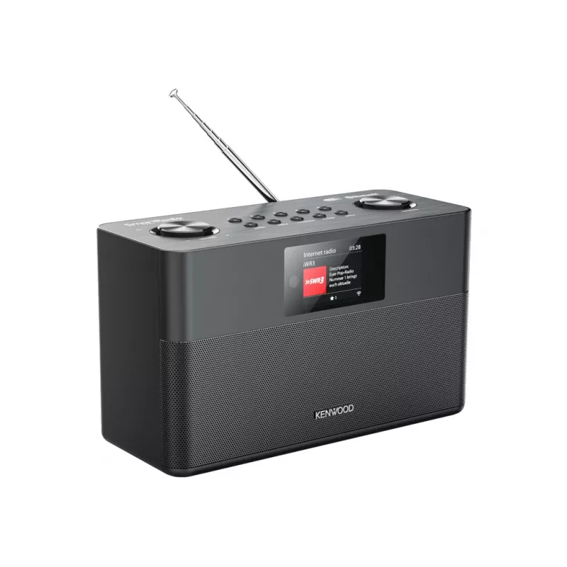 Radio por internet digital Kenwood CR-ST100S-B negra