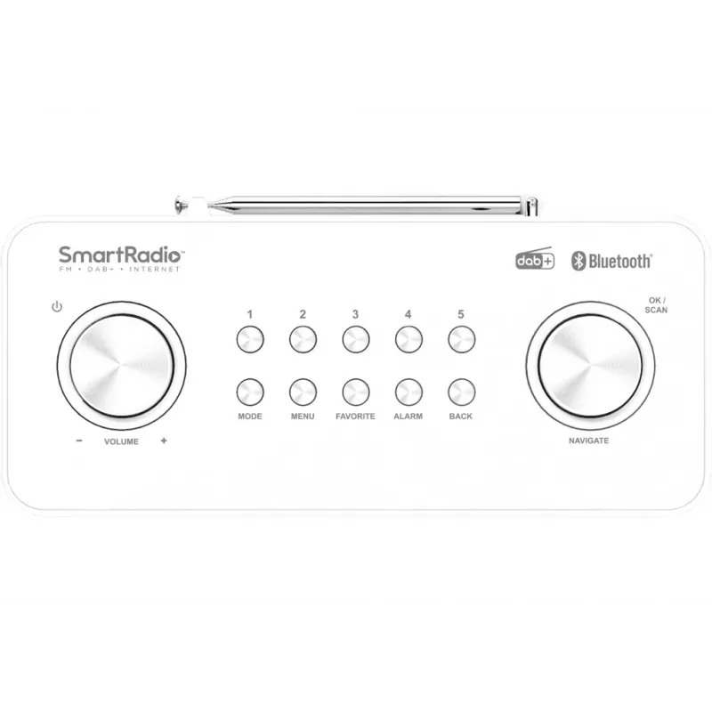 Radio por internet digital Kenwood CR-ST100S-W blanca