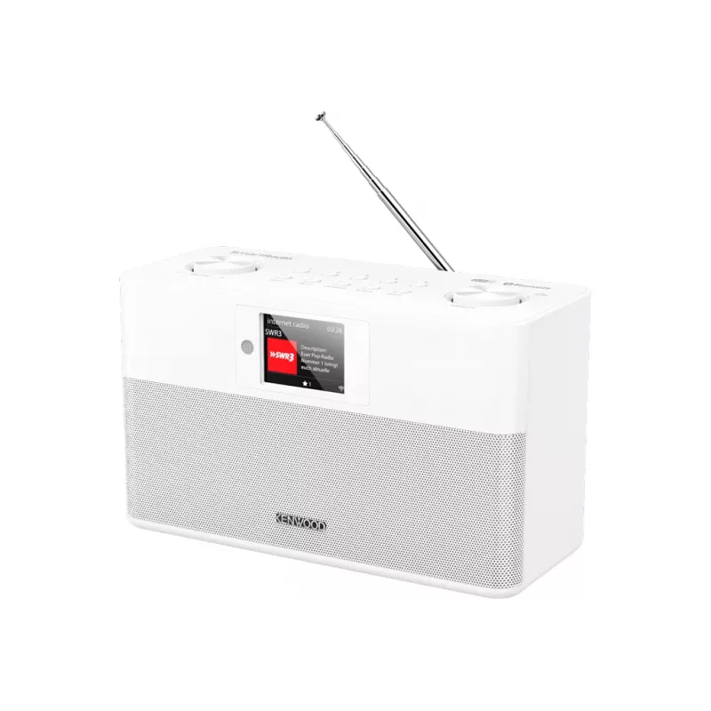 Radio por internet digital Kenwood CR-ST100S-W blanca
