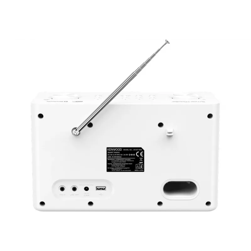 Radio por internet digital Kenwood CR-ST100S-W blanca