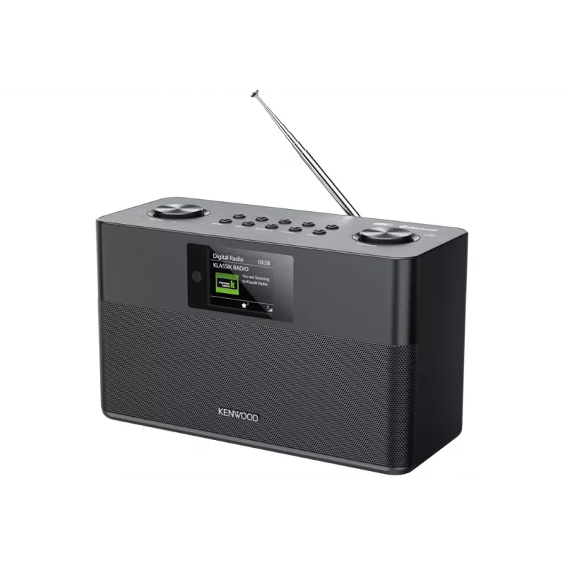 Radio personal digital Kenwood CR-ST80DAB-B negra