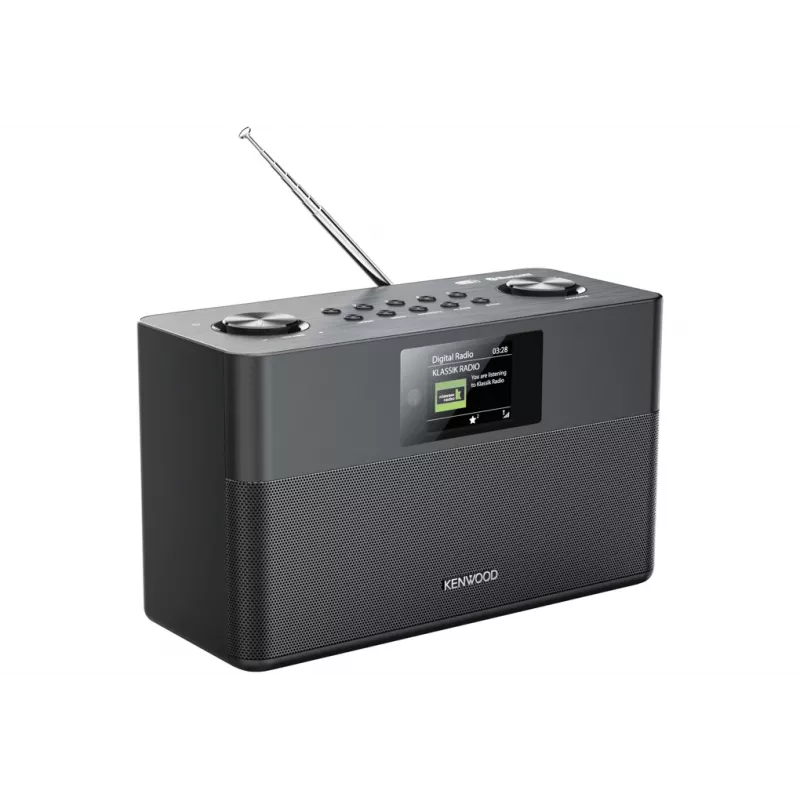 Radio personal digital Kenwood CR-ST80DAB-B negra