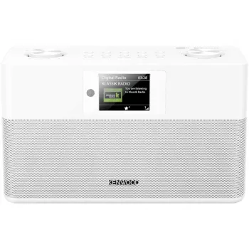 Radio personal digital Kenwood CR-ST80DAB-W blanca