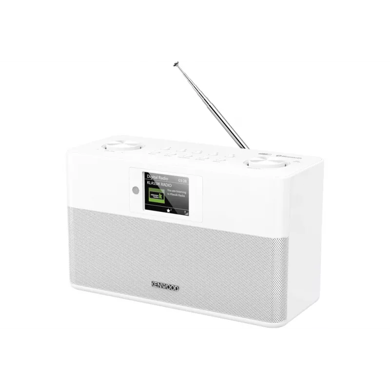 Radio personal digital Kenwood CR-ST80DAB-W blanca
