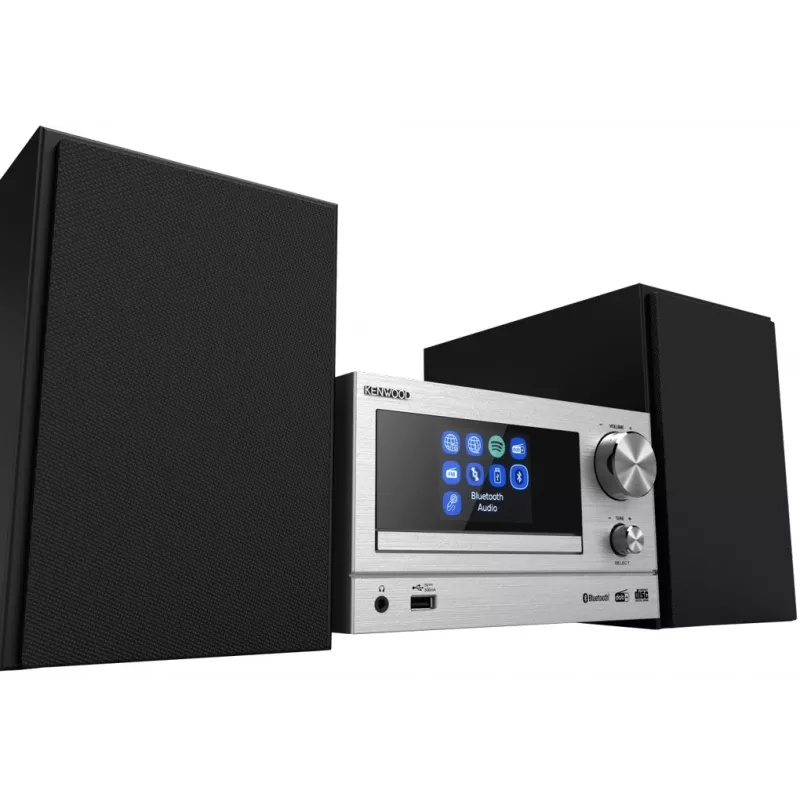 Kenwood M-7000S minicadena de audio doméstico 30 W plata