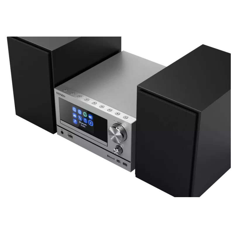 Kenwood M-7000S minicadena de audio doméstico 30 W plata