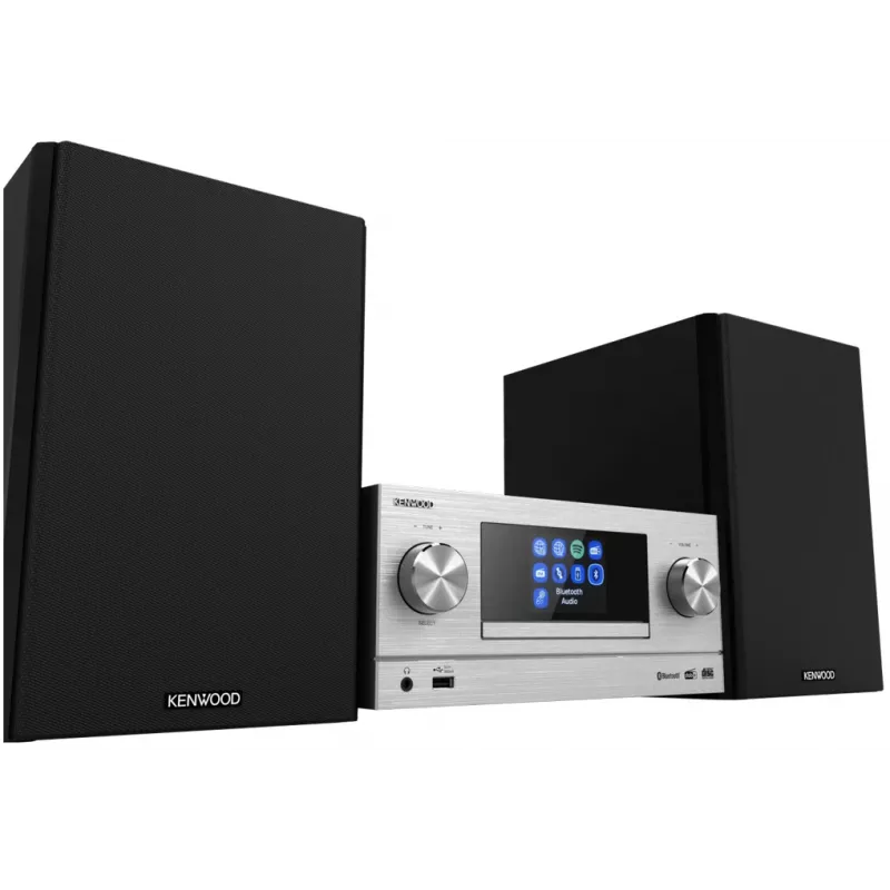 Kenwood M-9000S minicadena de audio doméstico 50 W plata