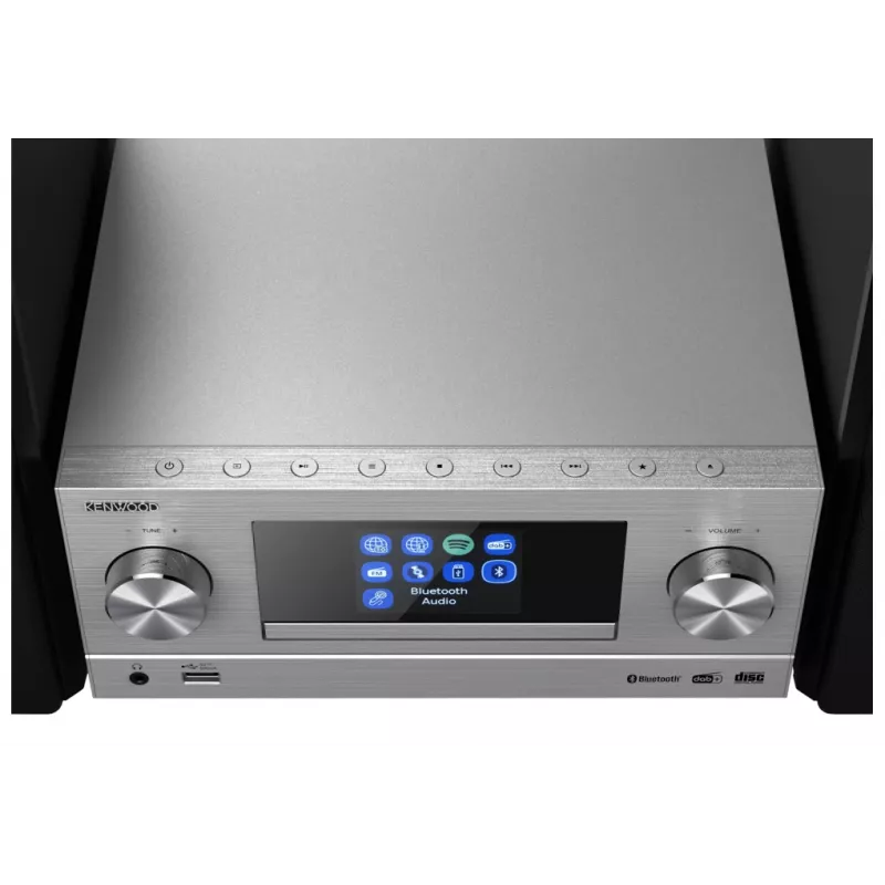 Kenwood M-9000S minicadena de audio doméstico 50 W plata
