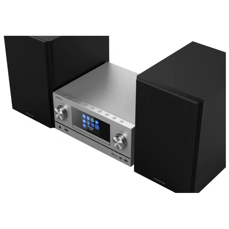 Kenwood M-9000S minicadena de audio doméstico 50 W plata