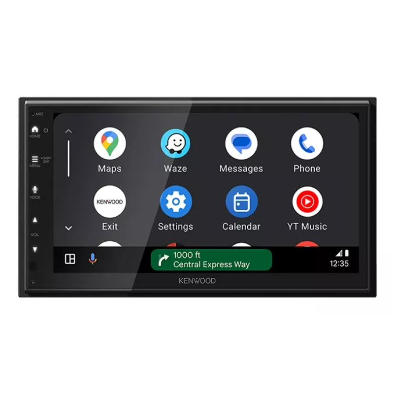 Kenwood DMX6523DABS receptor multimedia para coche negro Wi-Fi Bluetooth