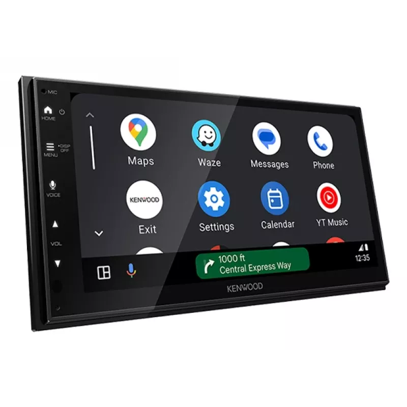 Kenwood DMX6523DABS receptor multimedia para coche negro Wi-Fi Bluetooth