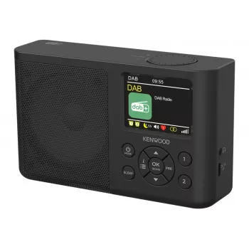 Kenwood CR-M33DAB radio digital portátil negro