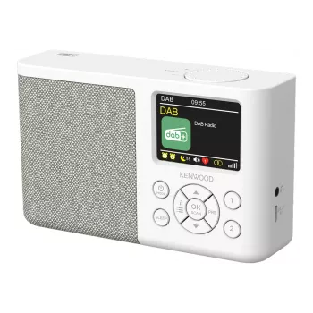 Kenwood CR-M33DAB radio digital portátil blanco