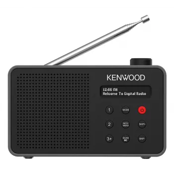 Kenwood CR-M25DAB-B radio digital portátil negro
