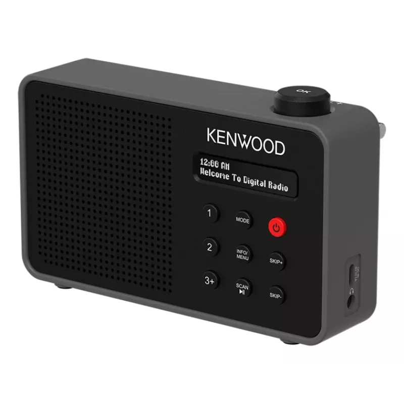 Kenwood CR-M25DAB-B radio digital portátil negro
