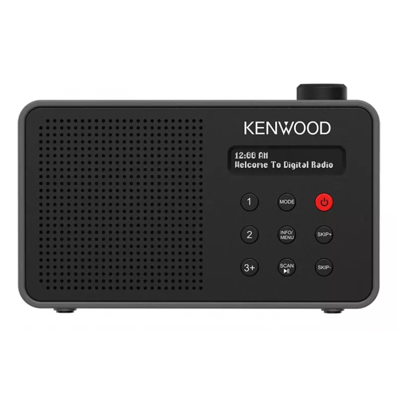 Kenwood CR-M25DAB-B radio digital portátil negro