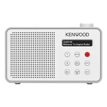 Kenwood CR-M25DAB-W radio digital portátil blanco