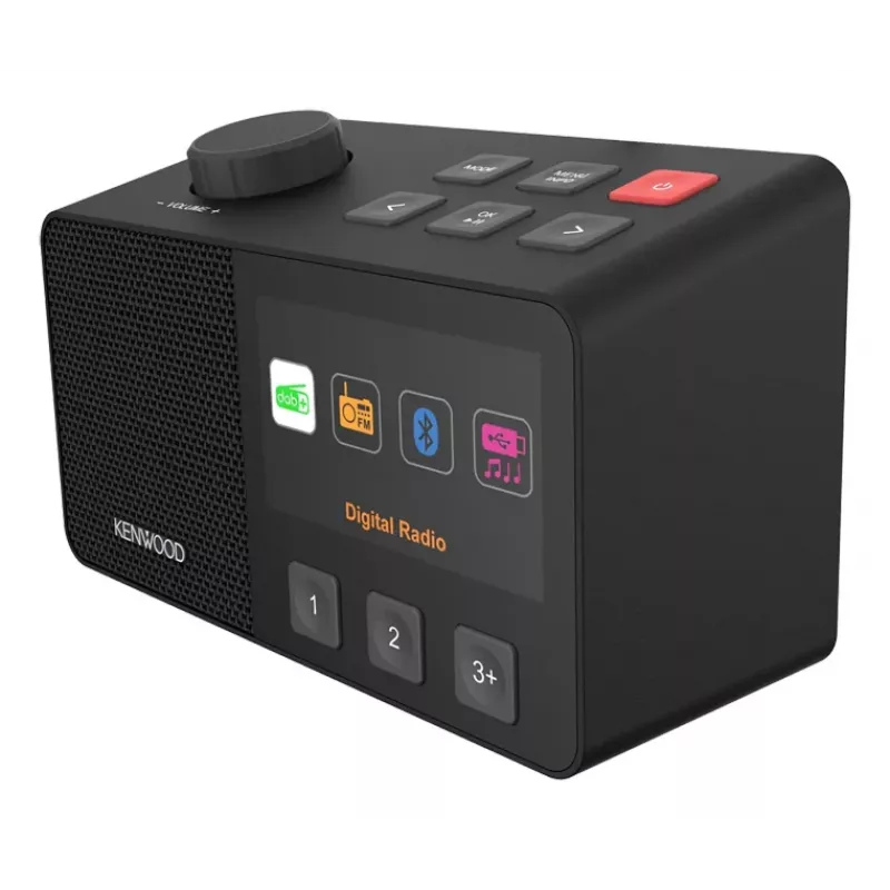Kenwood CR-M70DAB-B radio digital portátil negro