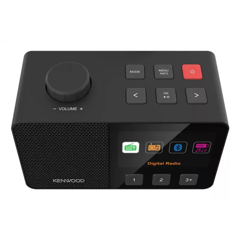 Kenwood CR-M70DAB-B radio digital portátil negro