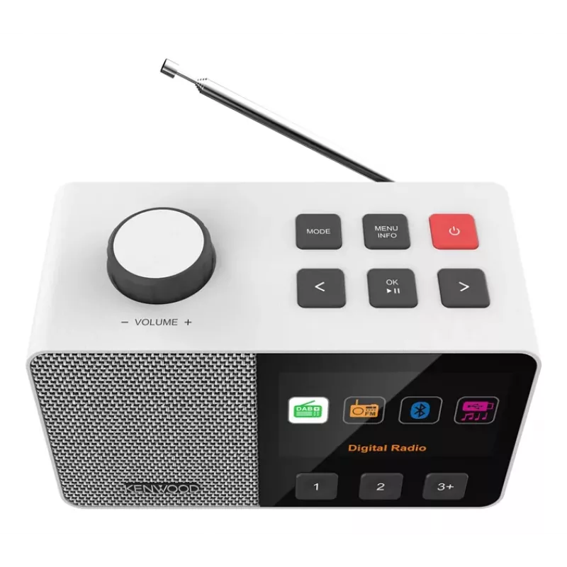 Kenwood CR-M70DAB-W radio digital portátil blanco