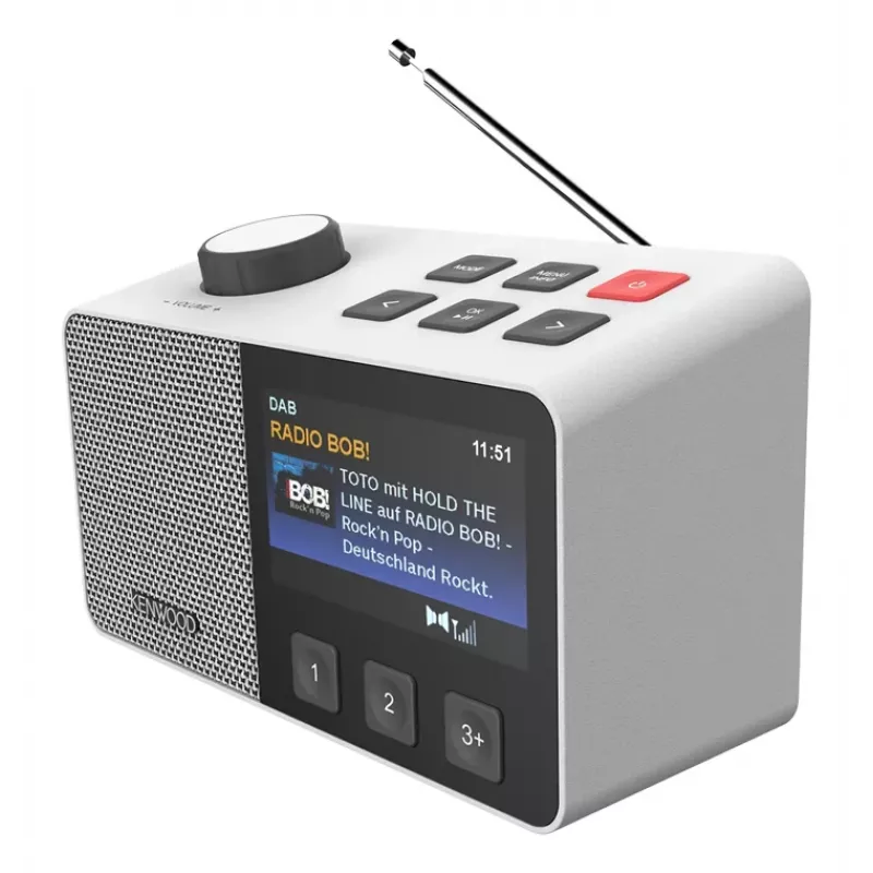 Kenwood CR-M70DAB-W radio digital portátil blanco