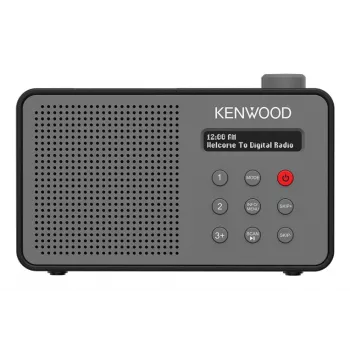 Kenwood CR-M25DAB-H radio digital portátil gris